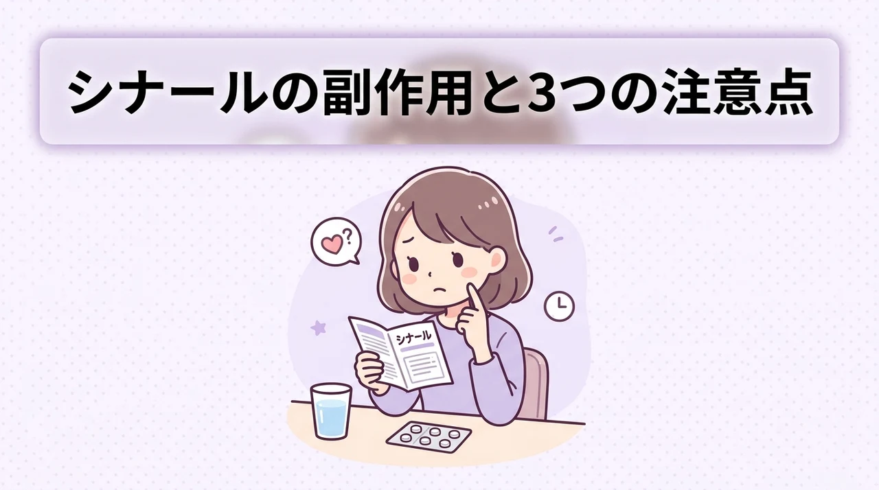 シナールの副作用と注意点3つ