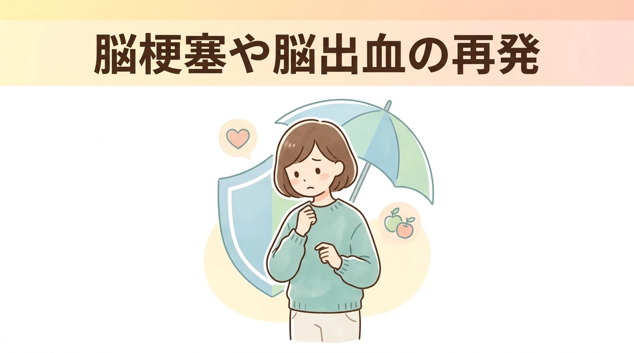 脳梗塞や脳出血の再発を防ぐ生活習慣