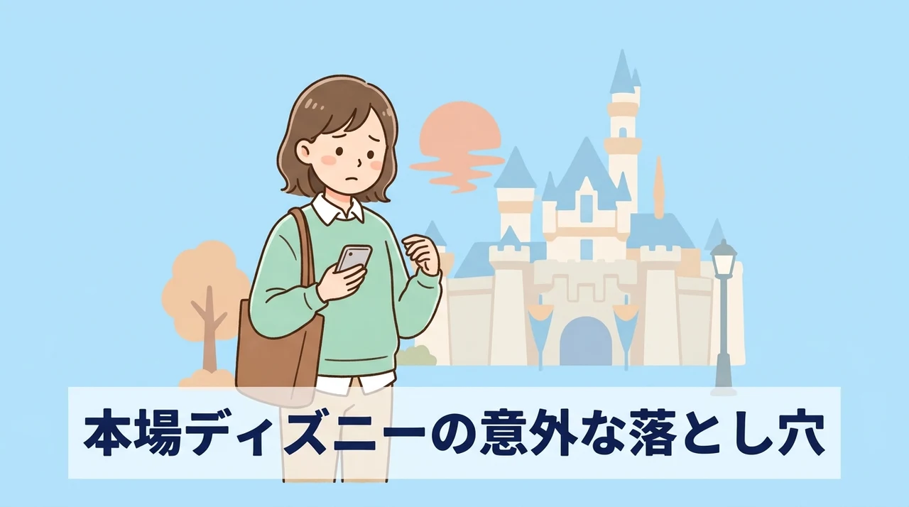 カリフォルニア・ディズニーを訪れるデメリット