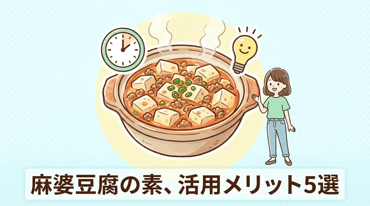 麻婆豆腐の素を活用するメリット5つ