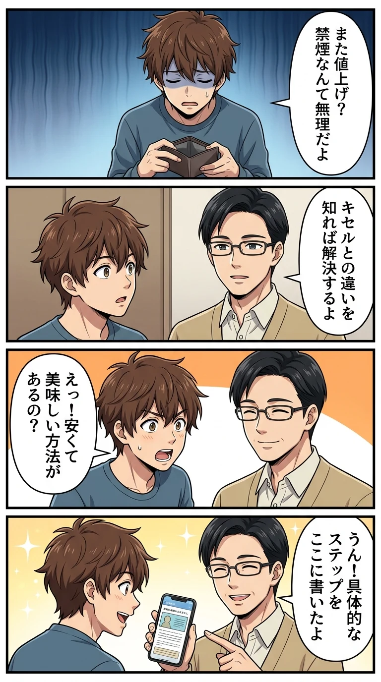 キセル タバコ 違い