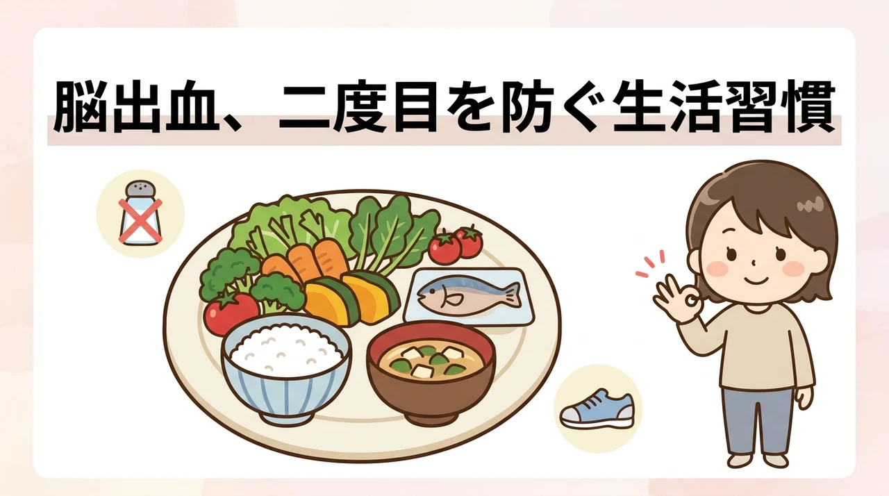 脳出血の再発を予防する生活習慣