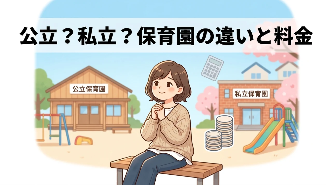 保育園の公立と私立の違いと料金の仕組み