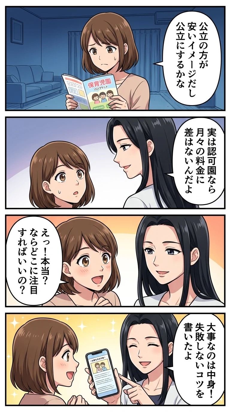 保育園 公立 私立 違い 料金