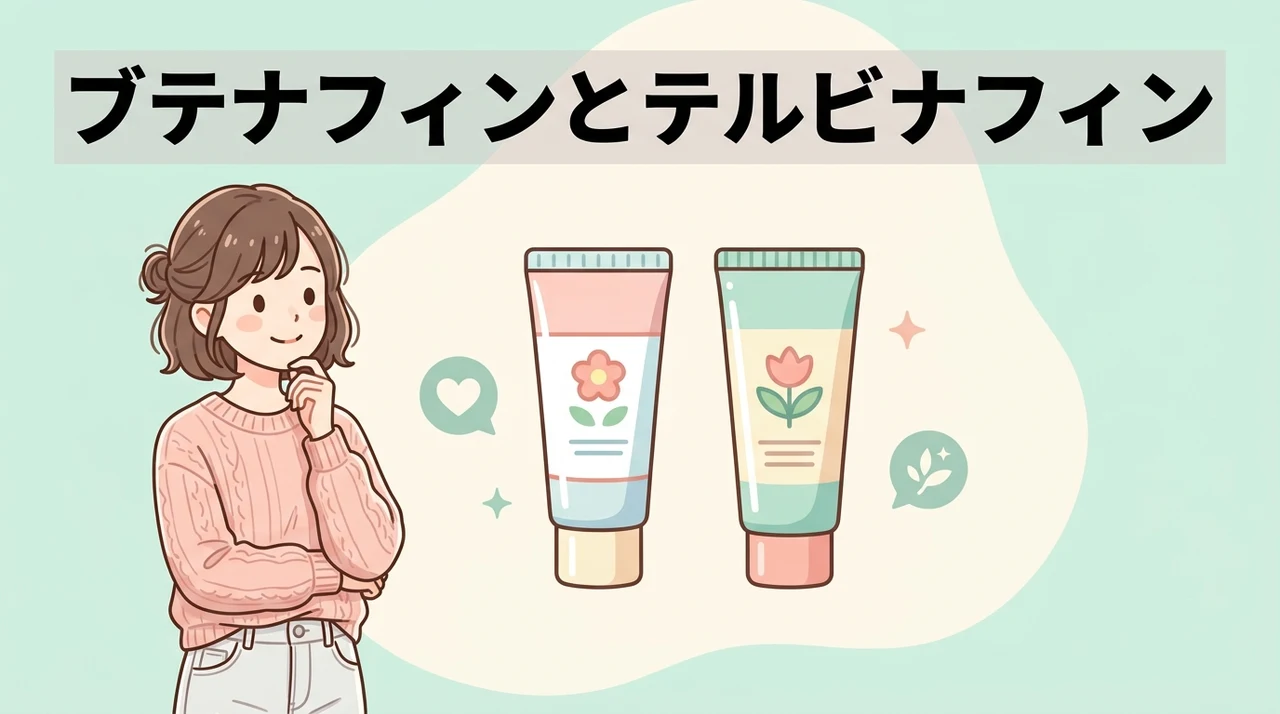ブテナフィンとテルビナフィンの違いを徹底比較