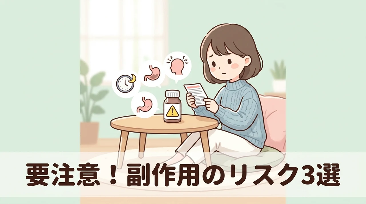 使用時に注意すべき副作用のリスク3つ