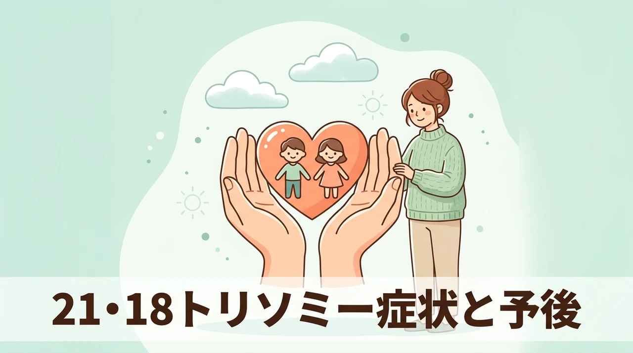 21トリソミーと18トリソミーの症状と予後
