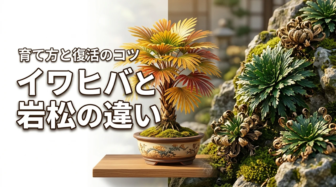 イワヒバと岩松の違いは何?同じ植物って本当?正しい育て方や復活方法を解説