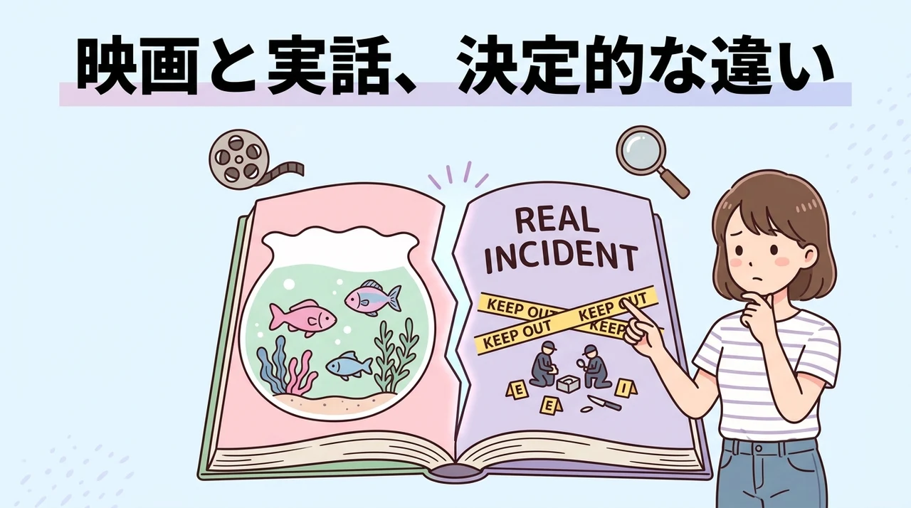 冷たい熱帯魚と実話の事件の決定的な違い