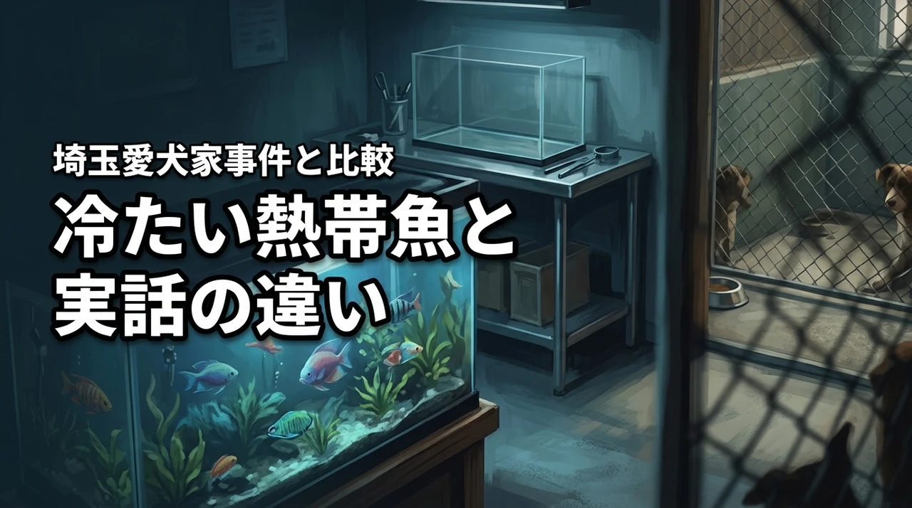 冷たい熱帯魚は実話と何が違う？埼玉愛犬家連続殺人事件との驚くべき違いを徹底調査