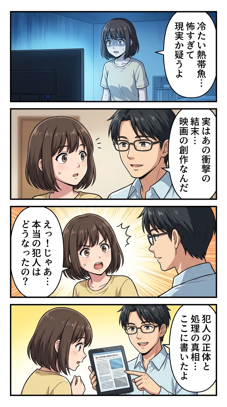 冷たい熱帯魚 実話 違い