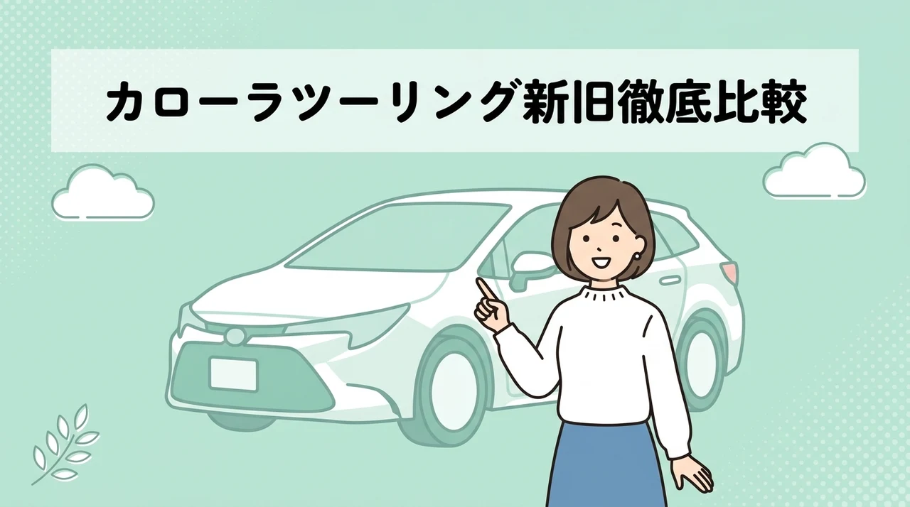 カローラツーリングの前期と後期の主な違い