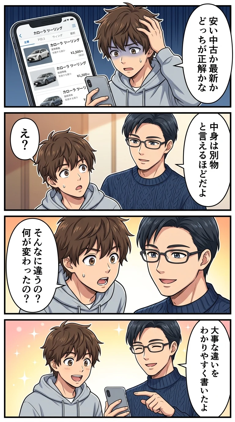 カローラツーリング 前期 後期 違い