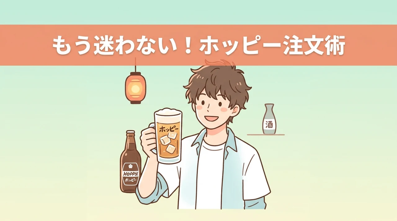 居酒屋で迷わない！ホッピーの注文方法と仕組み