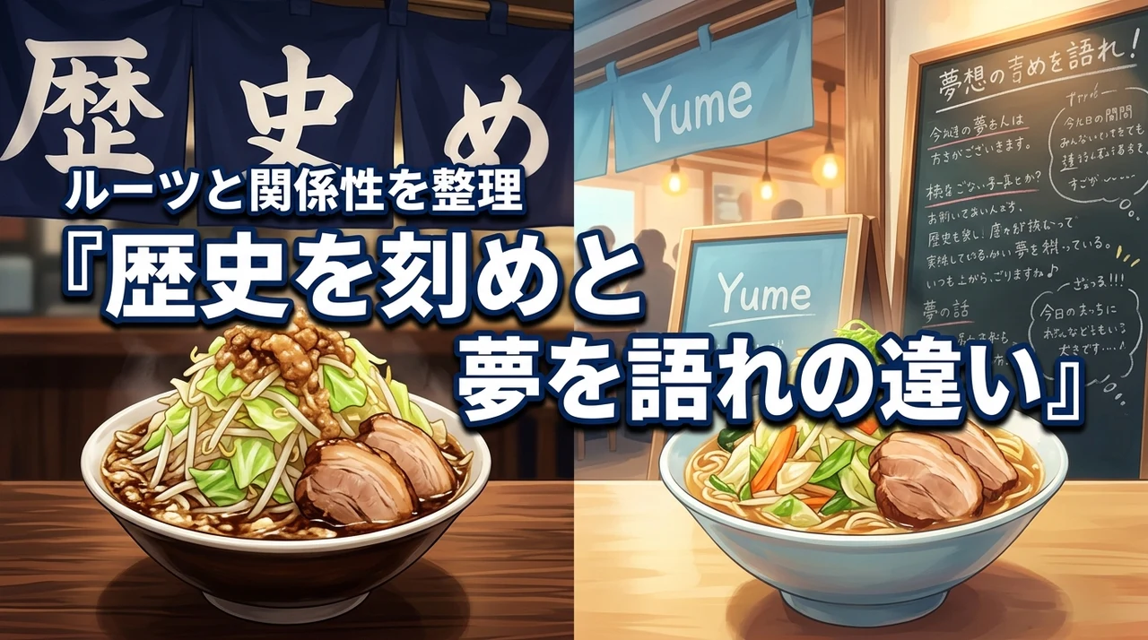 歴史を刻めと夢を語れの違いとは？【保存版】初心者が迷わないための関係性まとめ