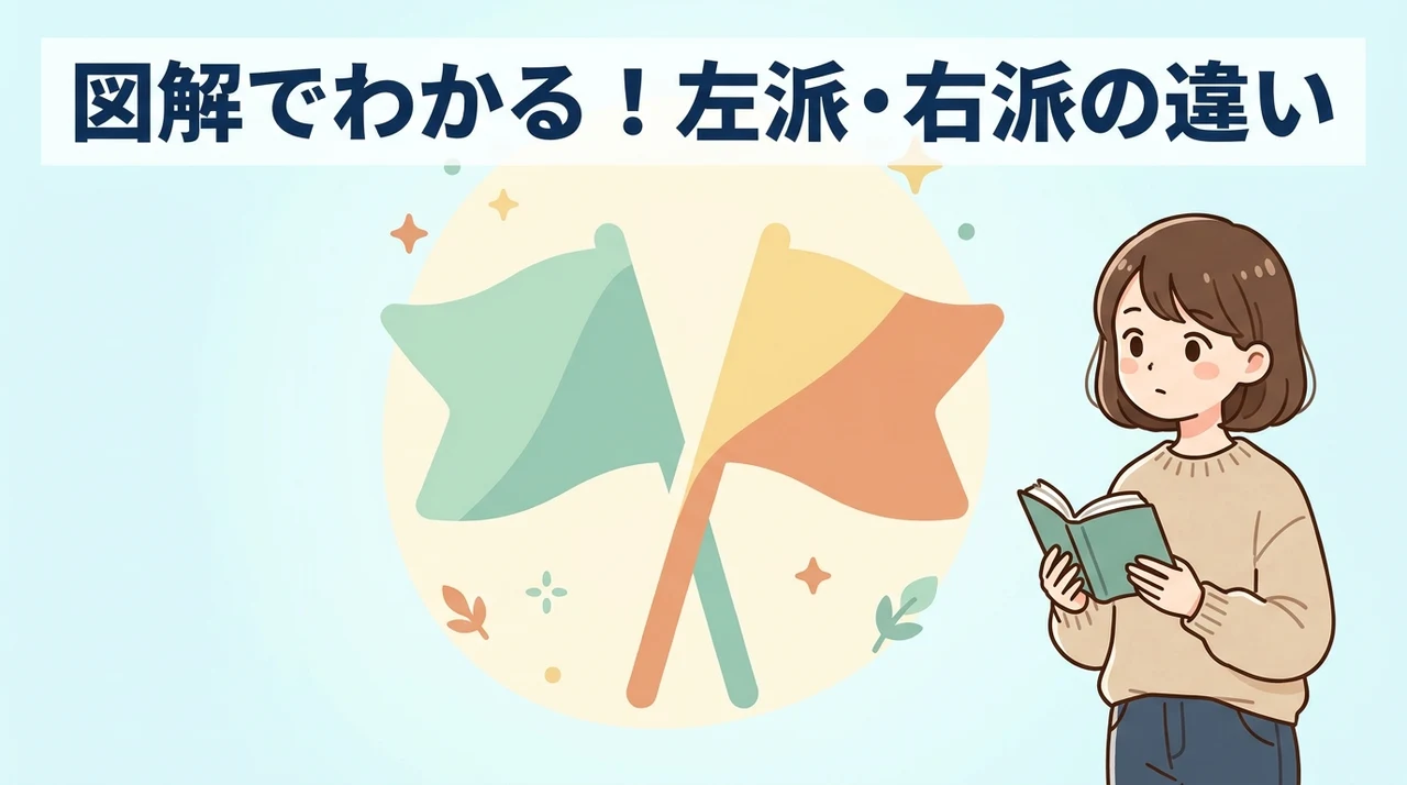 左派と右派の違いをわかりやすく解説