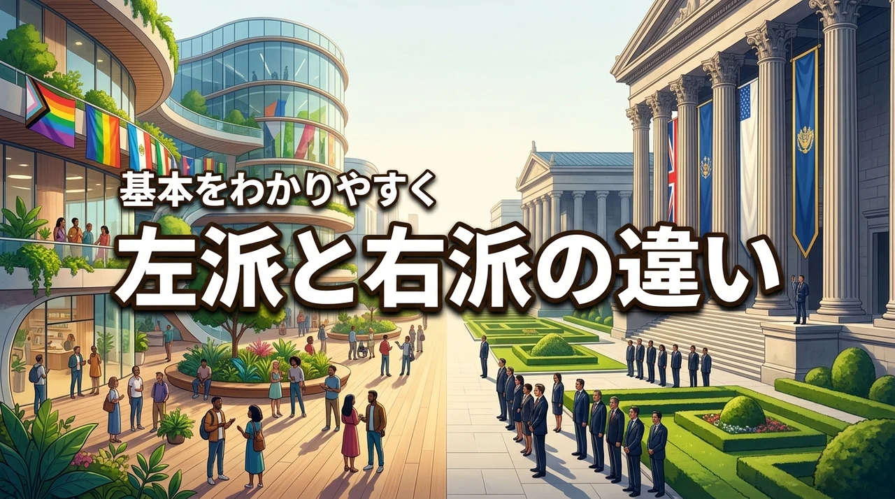 ニュースで聞く左派と右派の違いとは？今さら聞けない基本をわかりやすくまとめました