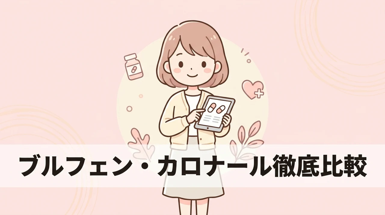 ブルフェンとカロナールの違いを詳しく解説