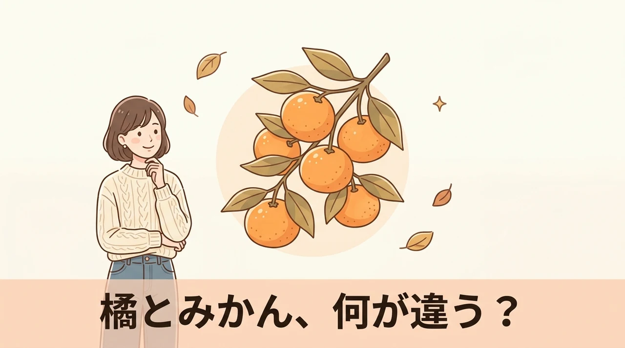 橘とみかんの違いを徹底解説