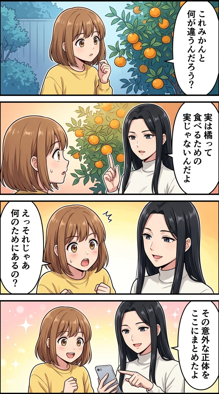 橘 みかん 違い