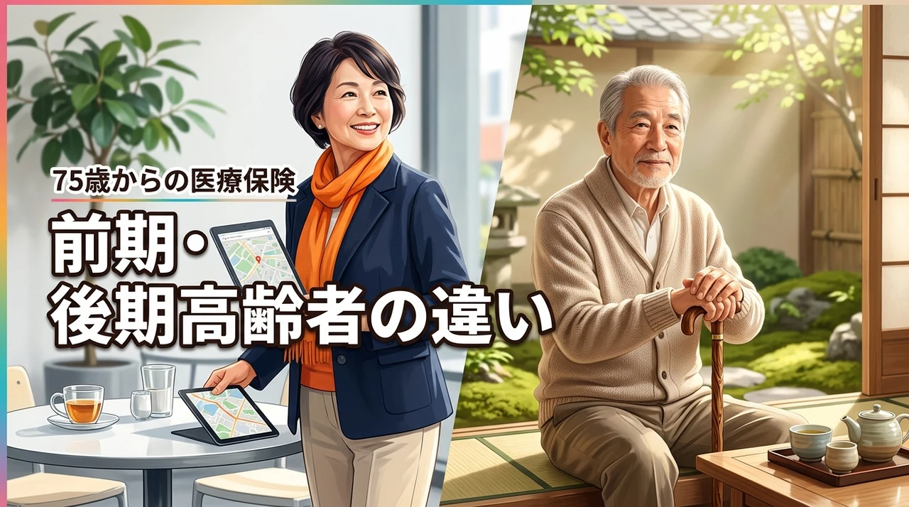 75歳で何が変わる?前期高齢者と後期高齢者の違いや医療保険の仕組みを解説