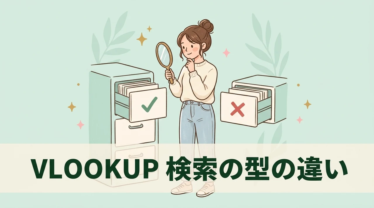 vlookupのtrueとfalseの違いを基本から解説