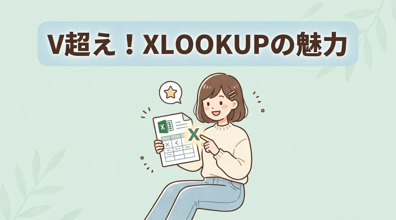 vlookupより進化したXLOOKUPの魅力
