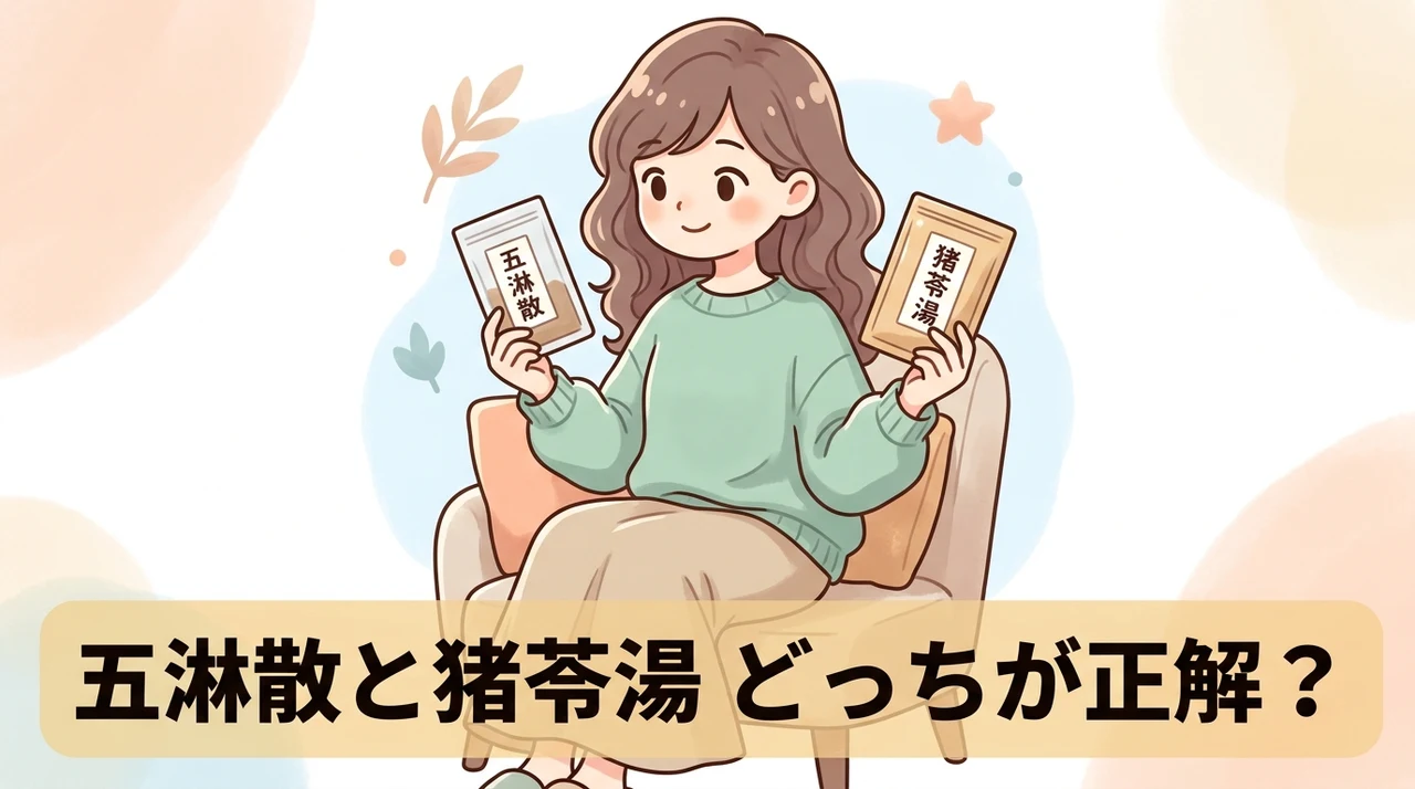 五淋散と猪苓湯の違いとは？選び方の基本を解説
