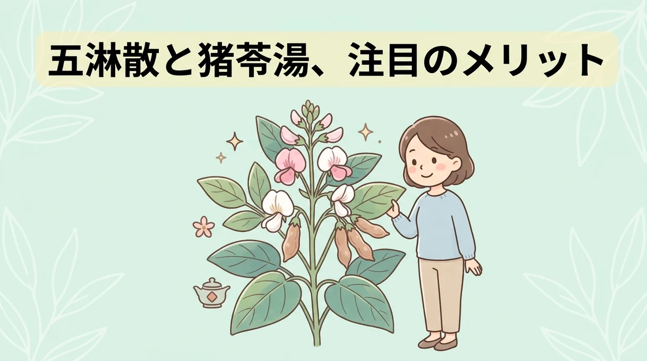 五淋散や猪苓湯を服用するメリット