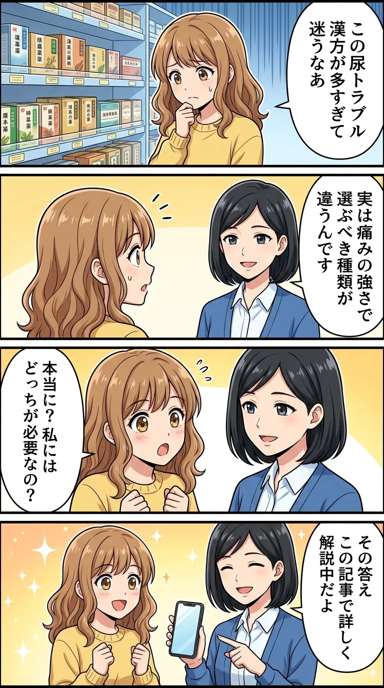 五淋散 猪苓湯 違い