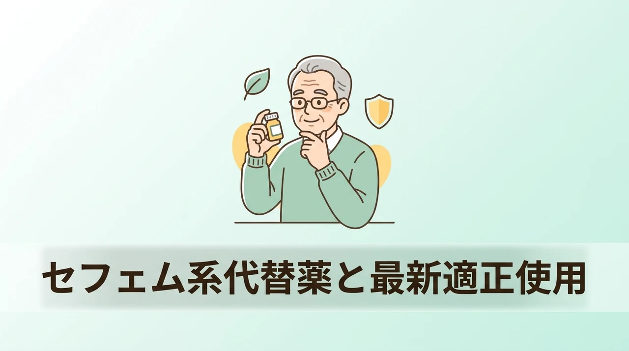 セフェム系等の代替薬選択と最新の適正使用