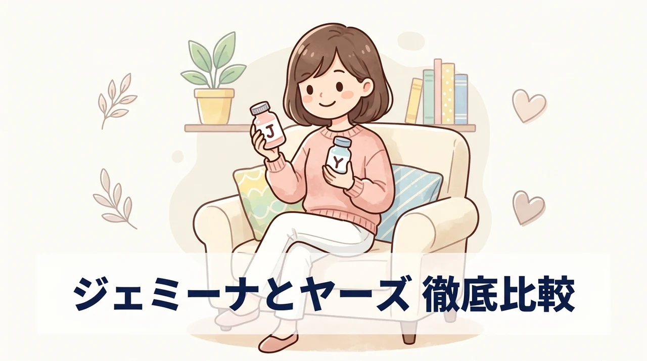 ジェミーナとヤーズの違いを成分や効果で徹底比較