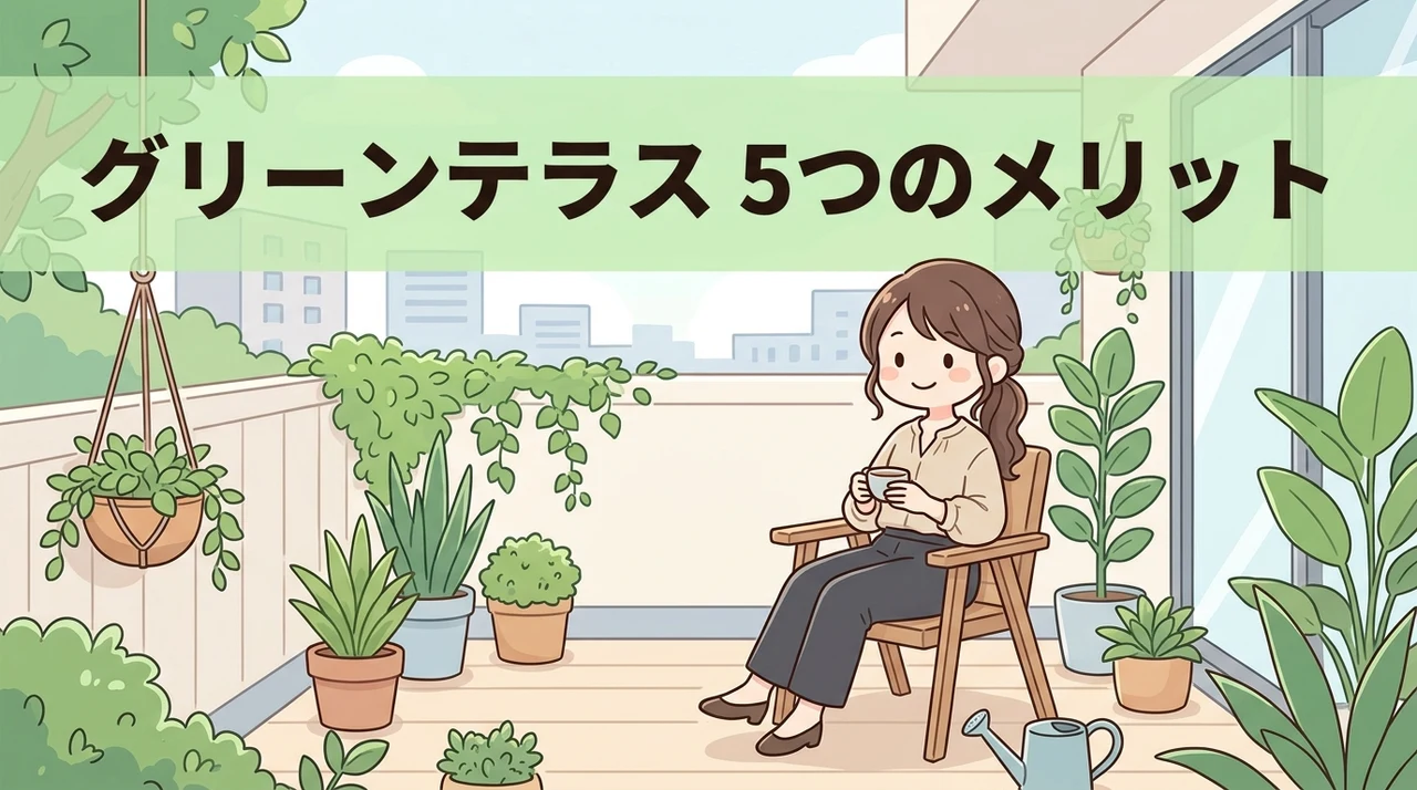 グリーンテラスのメリット5つ