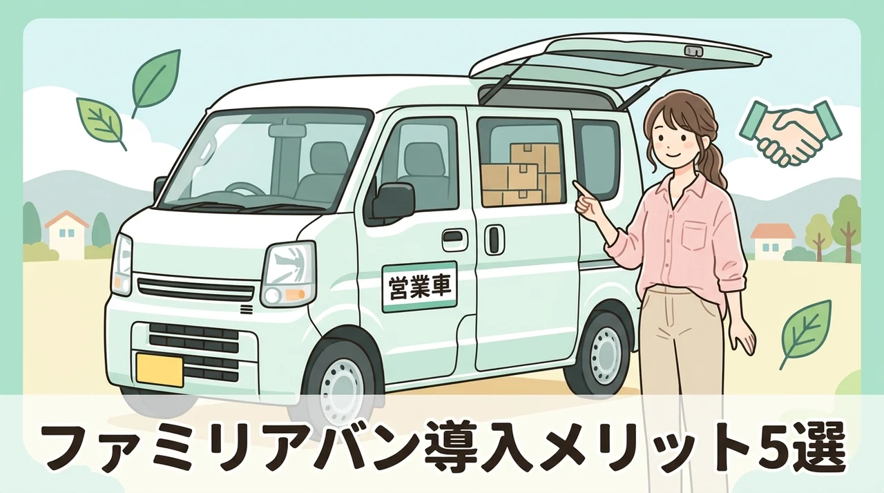 ファミリアバンを導入するメリット5選
