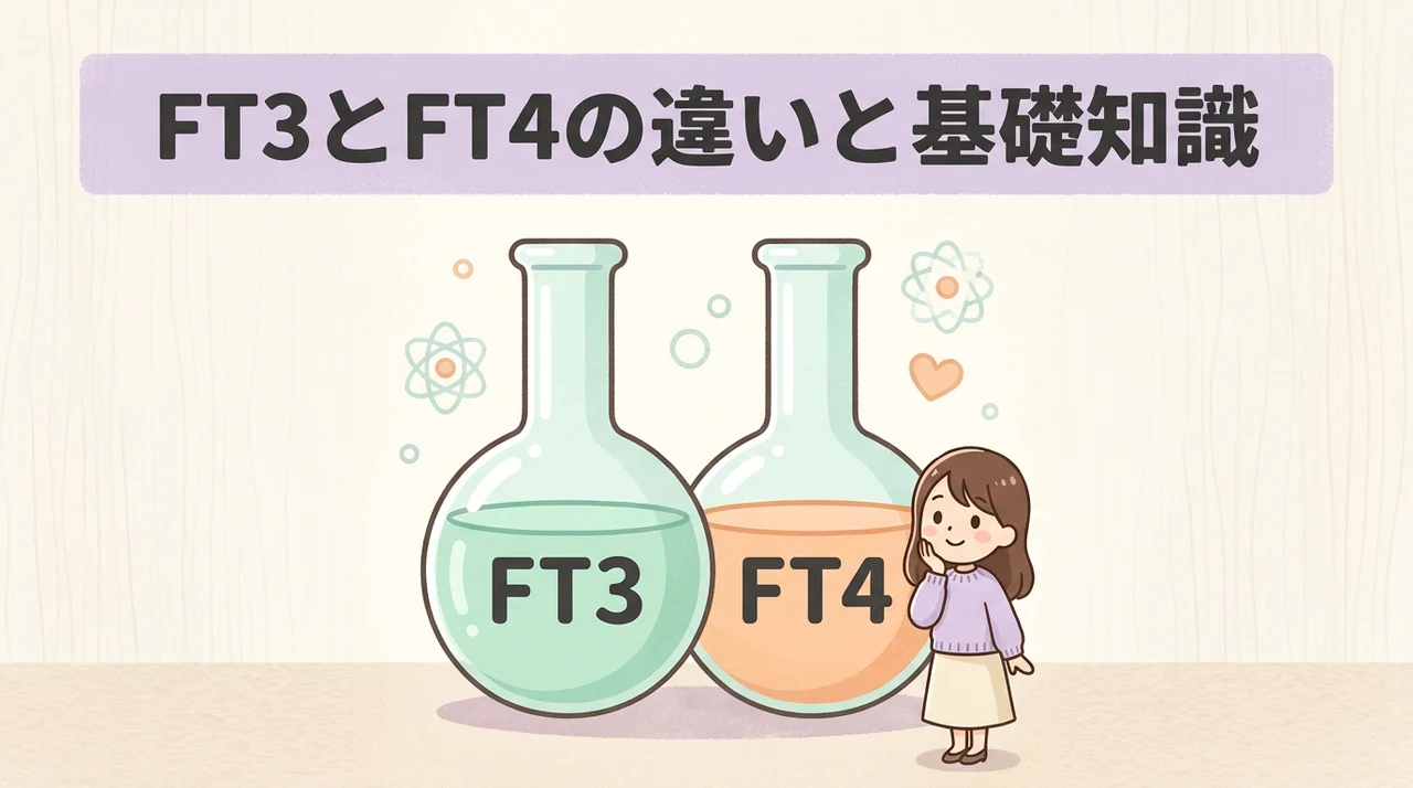 ft3とft4の違いと血液検査の基礎知識