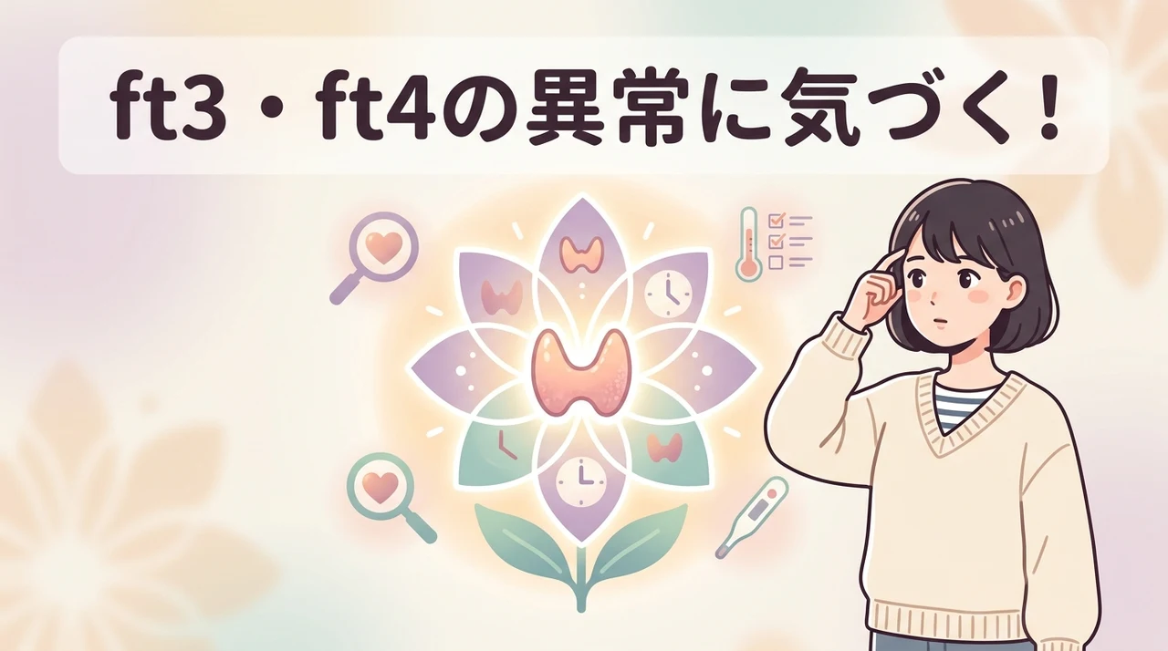 ft3やft4の異常に気づくセルフチェック
