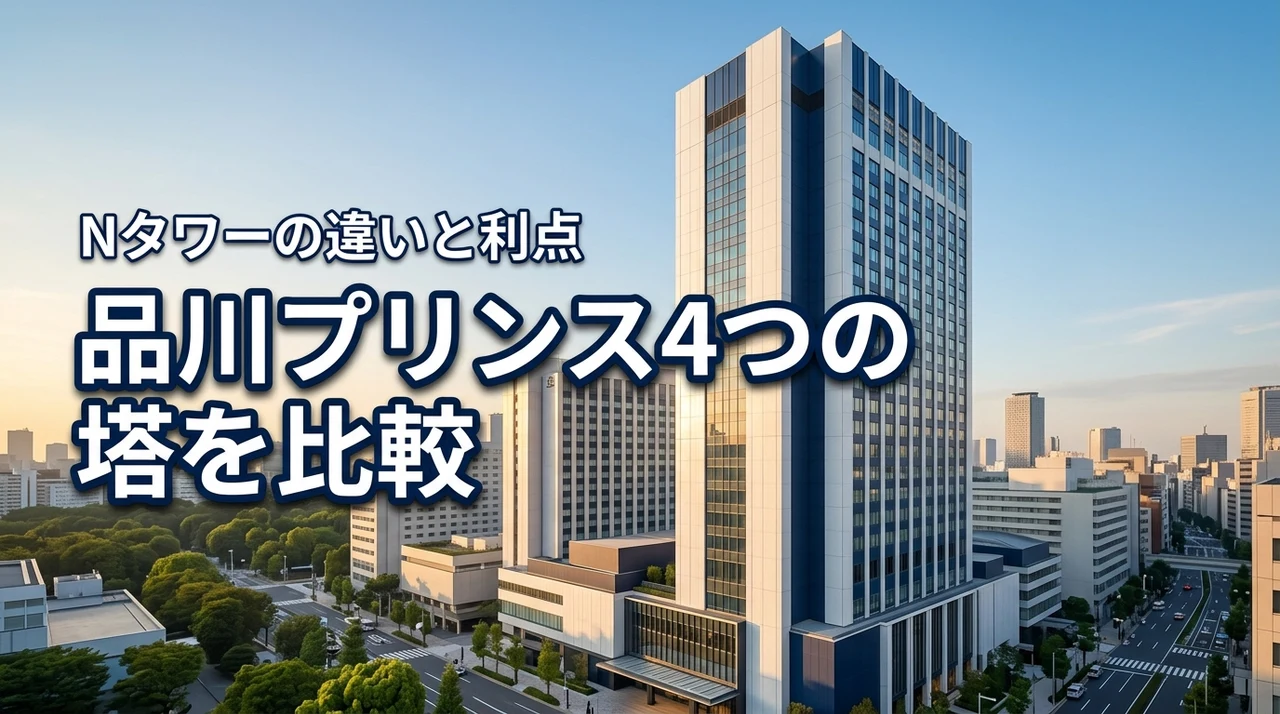 品川プリンスホテルとnタワーの違いを比較！4つの塔の選び方と宿泊メリット5つ