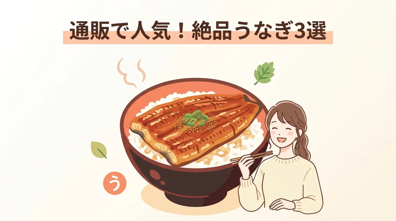 通販で人気のうな重・うな丼・蒲焼き3選