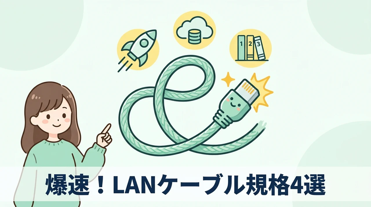 おすすめのlanケーブル規格4選
