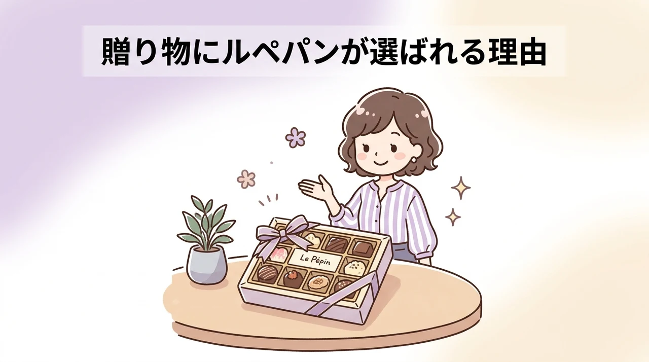 ルペパンをギフトに選ぶメリット