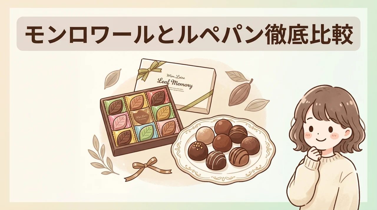 モンロワールとルペパンの人気商品比較