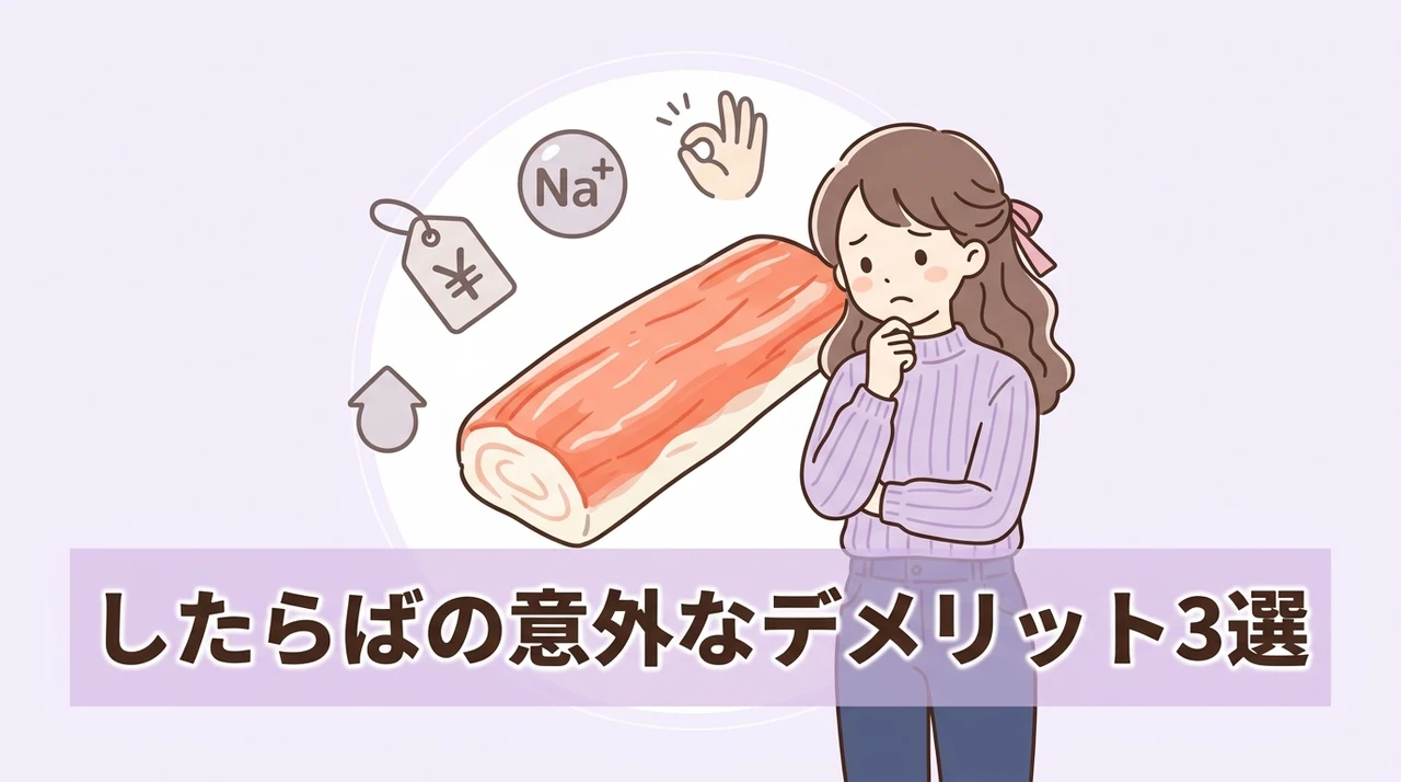 したらばをおつまみに選ぶデメリット3つ
