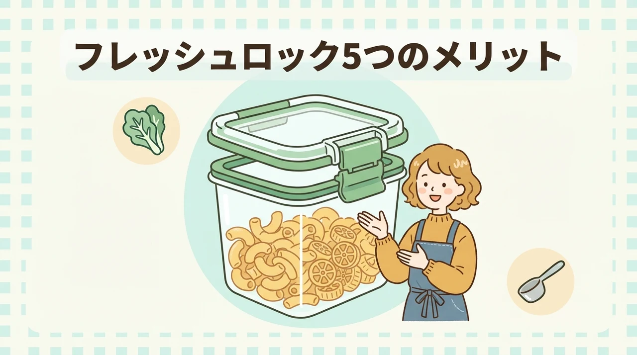 タケヤのフレッシュロックを使うメリット5つ