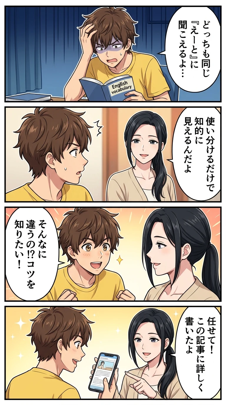 umm hmm 違い