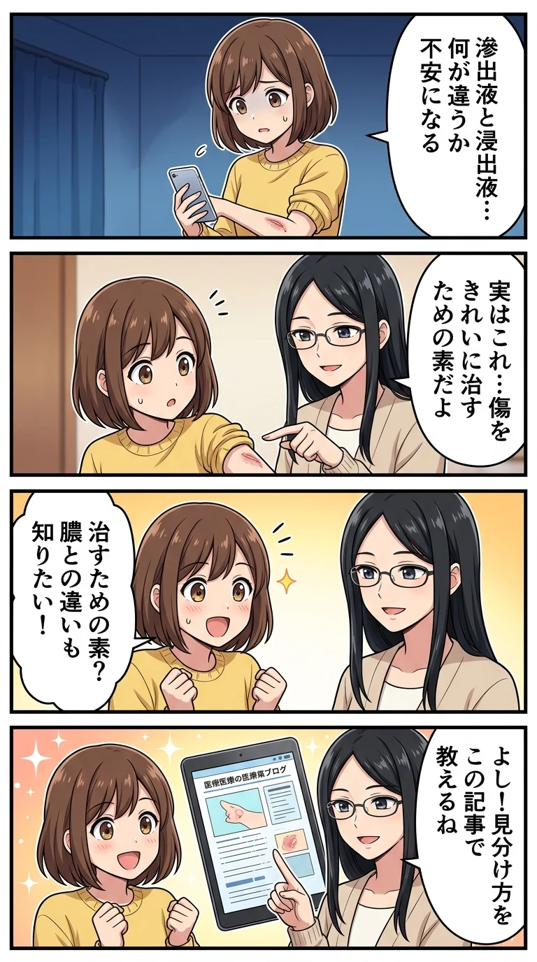 滲出液 浸出液 違い