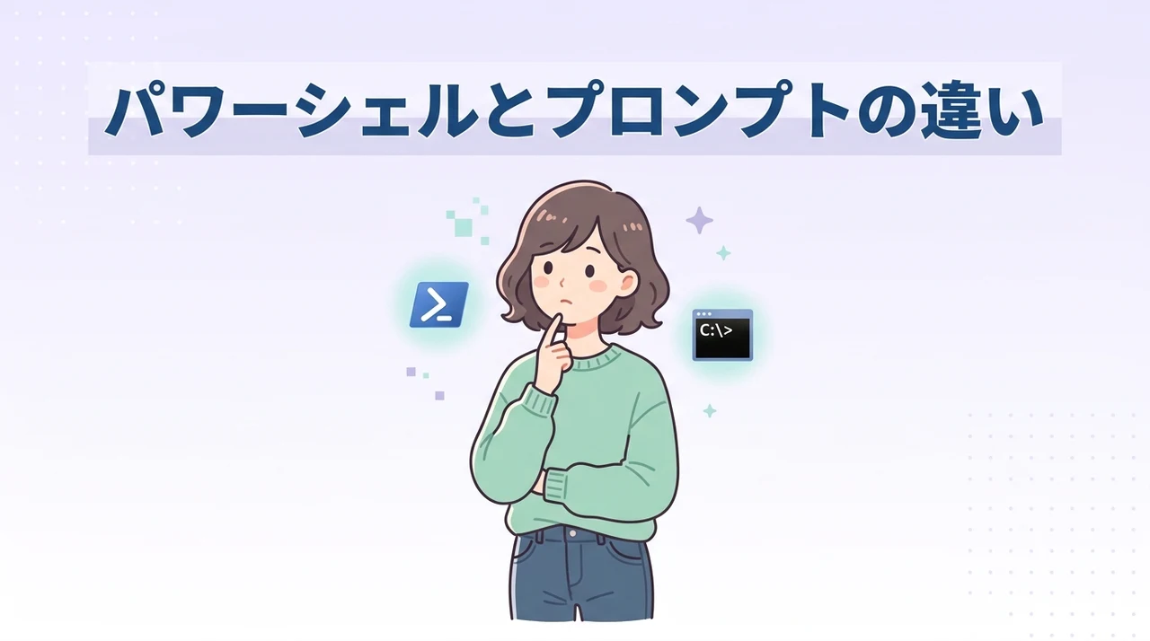 パワーシェルとコマンドプロンプトの違いを徹底比較