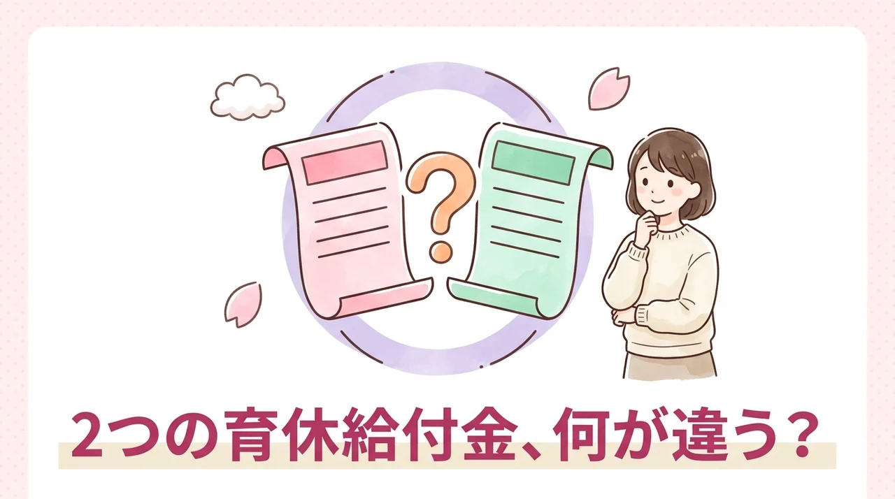 育児休業給付金と出生時育児休業給付金の違い