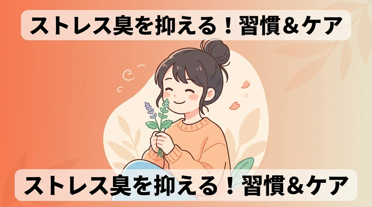 ストレス臭を抑える生活習慣とセルフケア