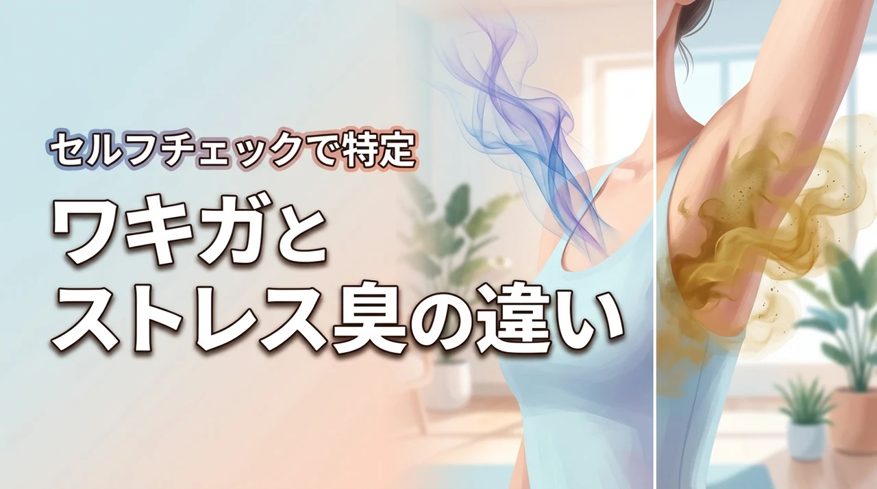 もしかしてワキガ？ストレス臭との違いを見分けるセルフチェックで原因を特定しよう