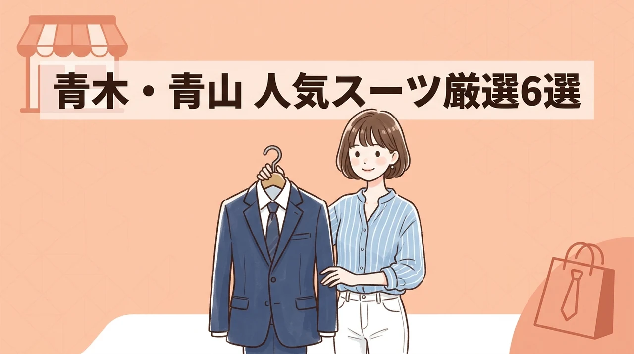 青木と青山のおすすめ人気スーツ6選